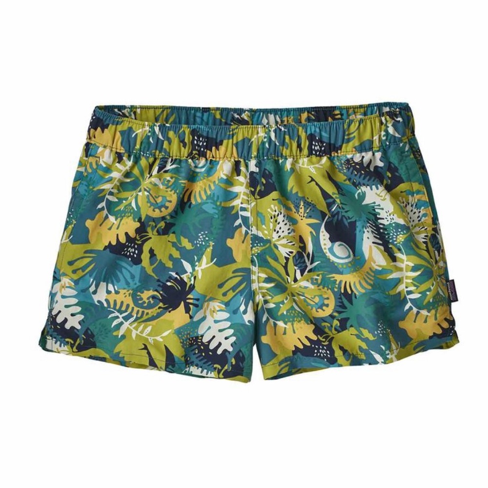 Patagonia Baggies 2.5" Shorts Wild Waratah Tasmanian Teal - Size Small